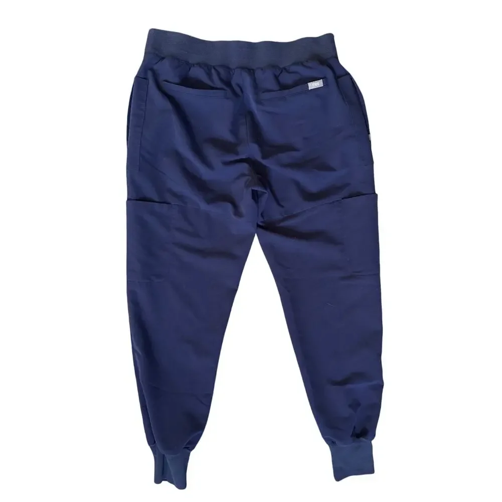 Figs Men's Tansen Jogger Scrub Pants in Navy Blue Size Small